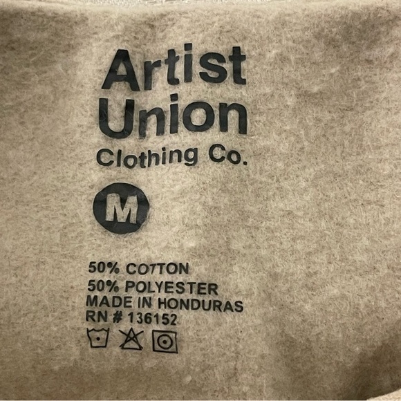 Artist Union Unisex Hoodie With Japanese Cranes NWOT - Picture 13 of 16